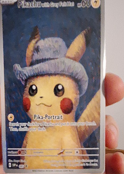 2023 Pokémon SV Black Star Promo #085 Pikachu with Grey Felt Hat — front