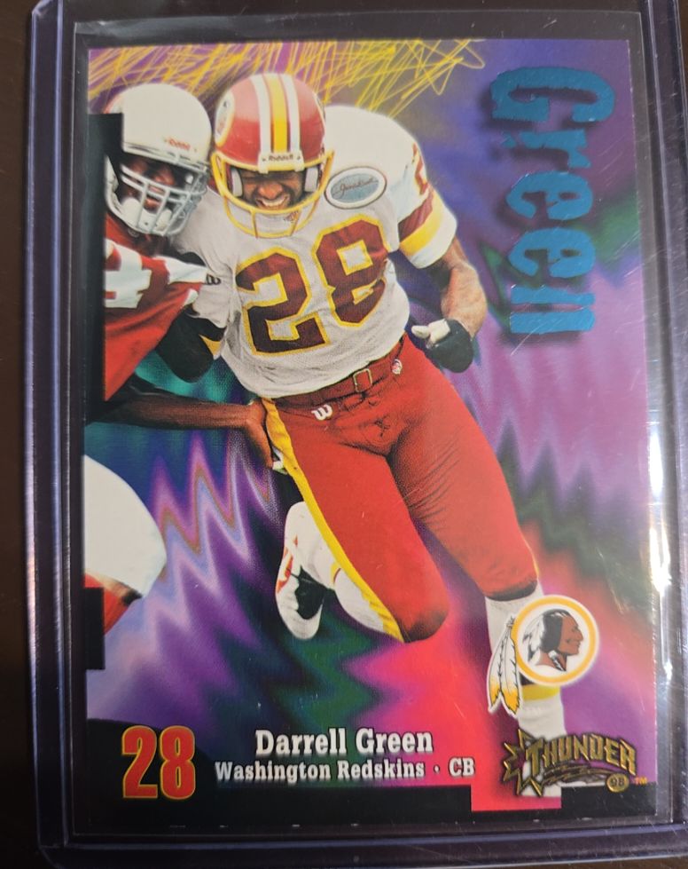 1998 SkyBox Thunder #27 Darrell Green — front