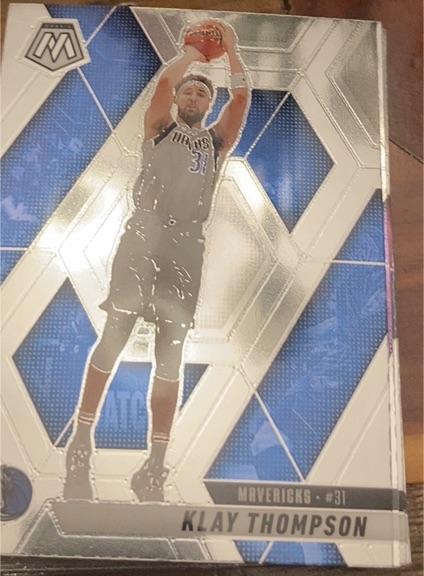 2024-25 Panini Mosaic #16 Klay Thompson — front