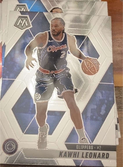 2024-25 Panini Mosaic #2 Kawhi Leonard — front