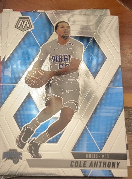 2024-25 Panini Mosaic #50 Cole Anthony — front