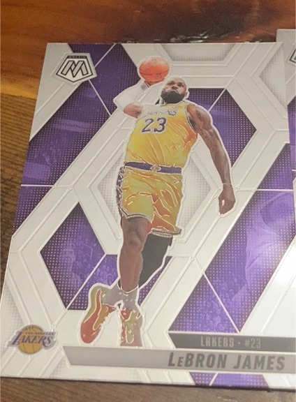 2024-25 Panini Mosaic #23 LeBron James — front