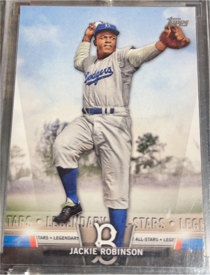 2018 Topps Update Salute #S-3 Jackie Robinson — front