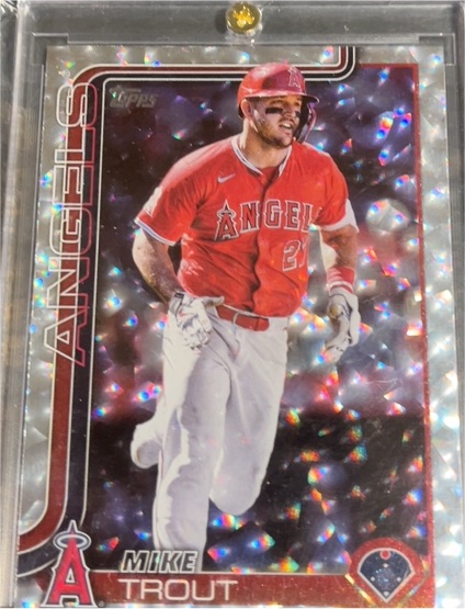 2025 Topps Series 1 #200 Mike Trout — front