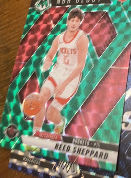 2023-24 Panini Mosaic NBA Debut #255 Reed Sheppard — front