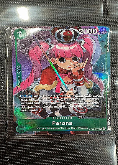 One Piece Card Game OP09-034 Perona Illustration Box Vol. 4 Promo — front