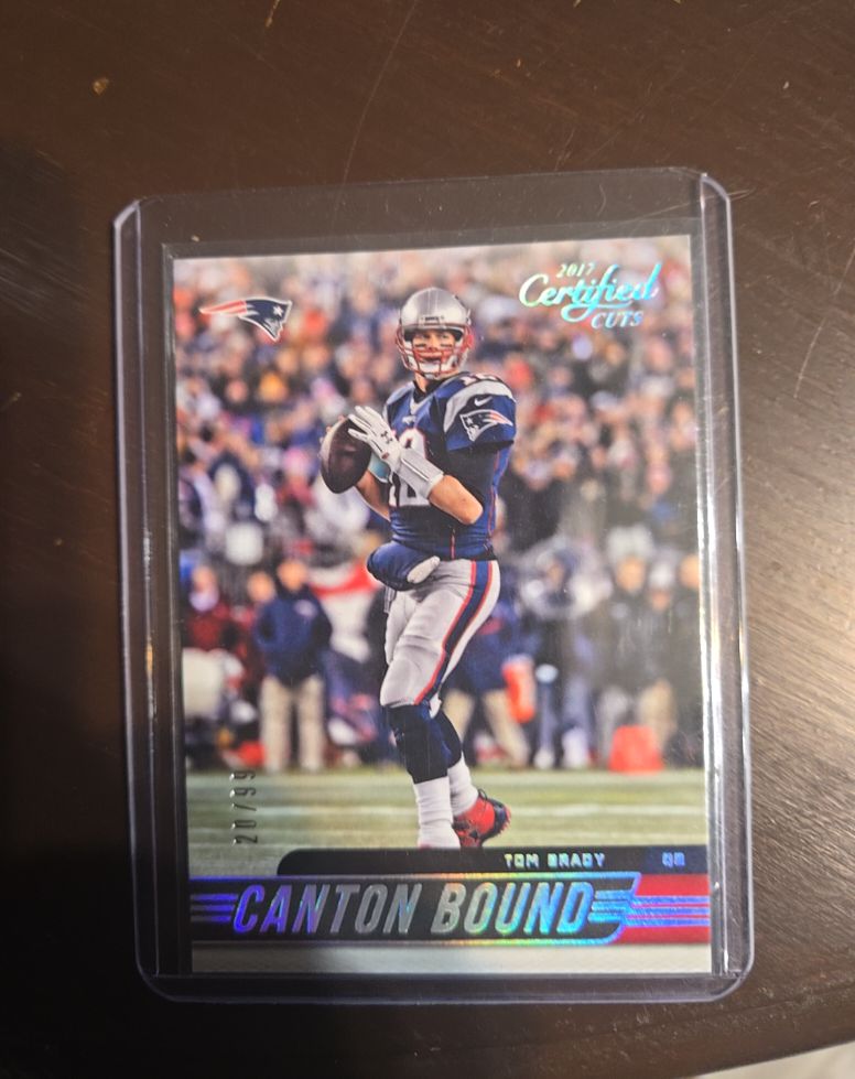 2017 Panini Certified Cuts Canton Bound Tom Brady — front