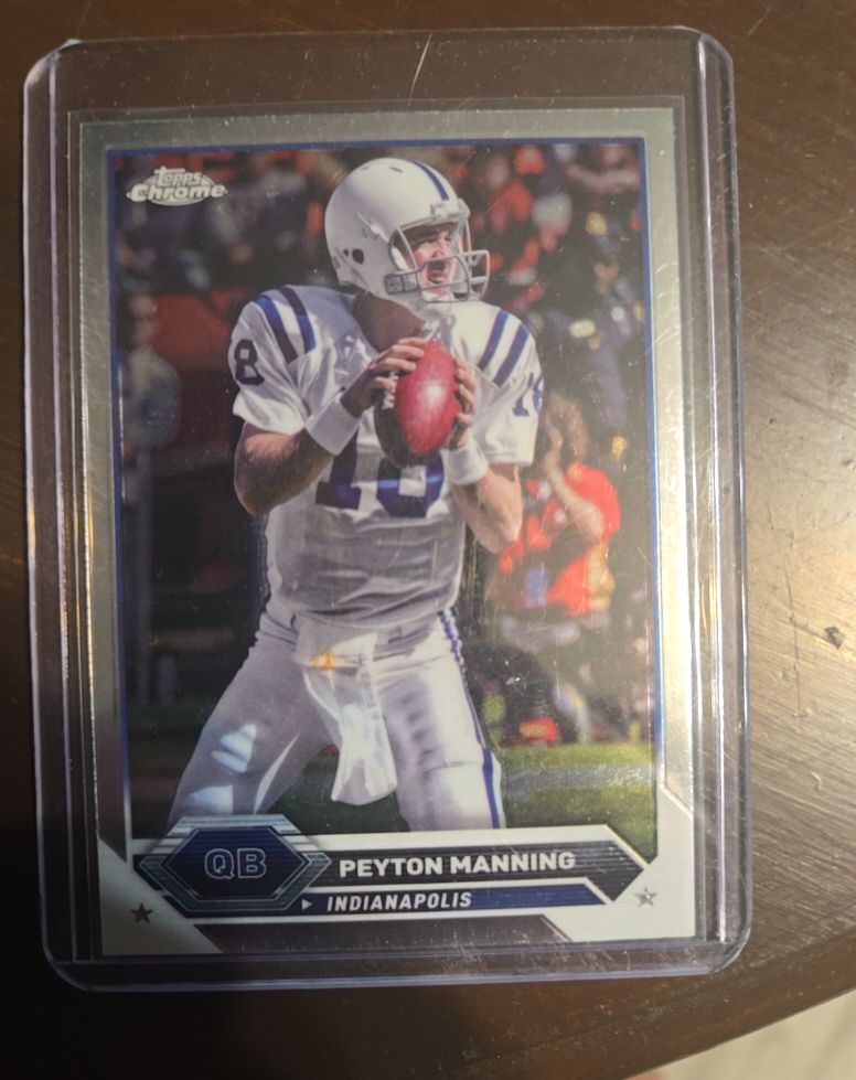 2023 Topps Composite Chrome #11 Peyton Manning Indianapolis Colts — front