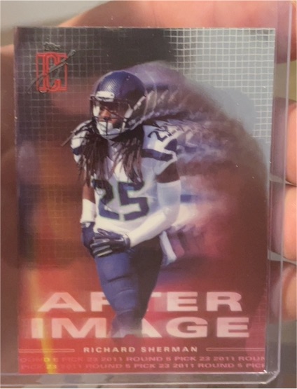 2024 Topps Signature Class #AI-22 Richard Sherman After Image — front