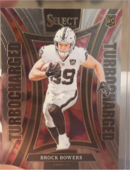 2024 Panini Select #6 Brock Bowers Turbocharged — front