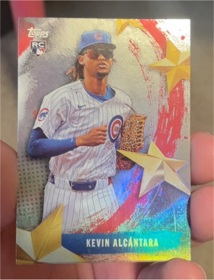 2025 Topps Series 2 Stars of MLB #SMLB-38 Kevin Alcántara — front