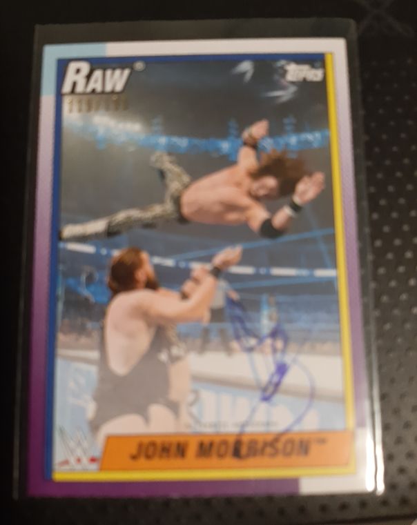 2021 Topps Heritage WWE #A-JM John Morrison — front