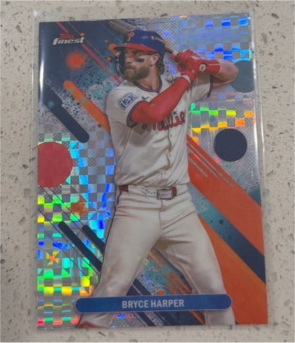 2025 Topps Finest #73 Bryce Harper — front