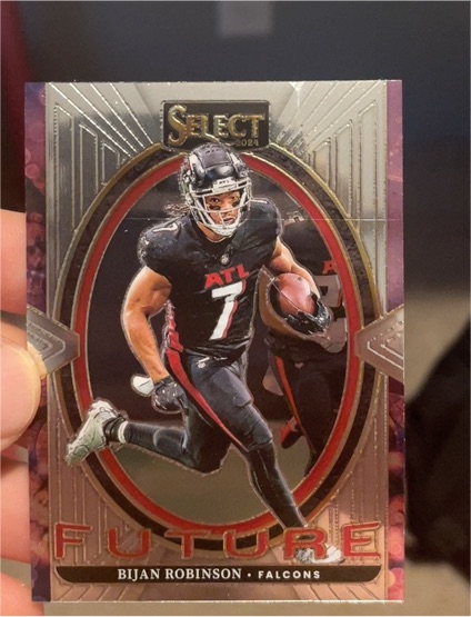 2024 Panini Select #12 Bijan Robinson Future — front
