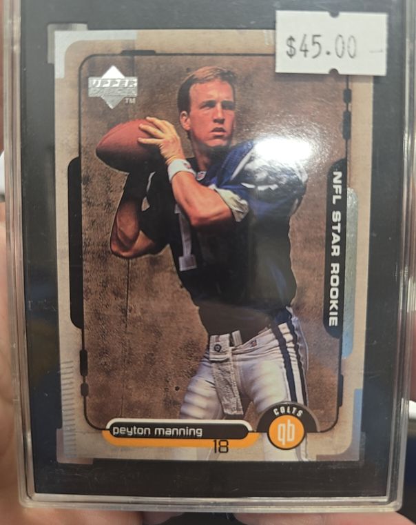 1998 Upper Deck #1 Peyton Manning NFL Star Rookie — front