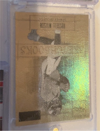 1986 Topps Baseball Hologram #Dessel Wilson — front
