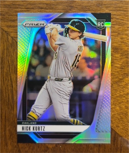 2025 Panini Prizm #213 Nick Kurtz — front