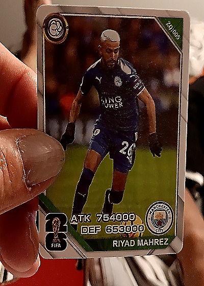 2022 FIFA Riyad Mahrez #29/109 — front