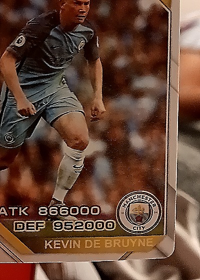 2023-24 Topps Chrome UEFA Club Competitions Kevin De Bruyne — front