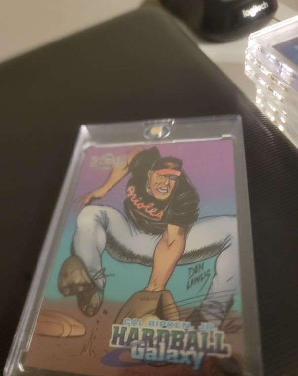 1998 Metal Universe Hardball Galaxy #213 Cal Ripken Jr. — front