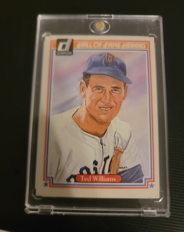 1983 Donruss Hall of Fame Heroes #9 Ted Williams — front