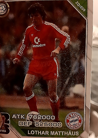 1990 FC Bayern München #29 Lothar Matthäus — front