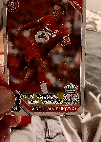 2020 FIFA #2 Virgil van Dijk — front