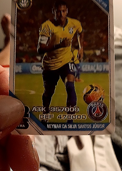 2022 Panini Neymar da Silva Santos Junior Paris Saint-Germain — front