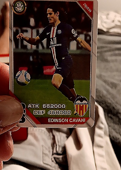 2020 Unknown Edinson Cavani Valencia CF — front