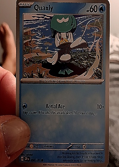 2023 Pokémon Scarlet & Violet #050 Quaxly — front