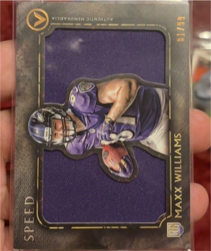 2015 Topps Valor Speed Maxx Williams — front