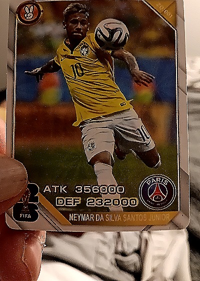 2020 FIFA #2 Neymar da Silva Santos Junior — front