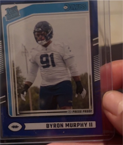 2024 Donruss #321 Byron Murphy II — front