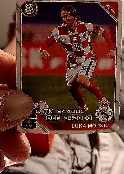 2020 Panini MOSAIC UEFA Euro #20/051 Luka Modrić — front