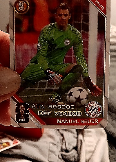 2022 Topps UEFA Champions League Manuel Neuer — front