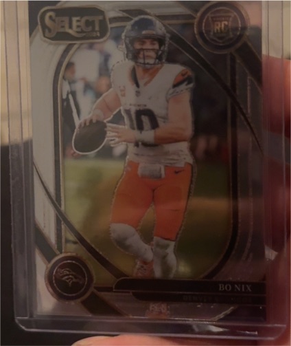 2024 Panini Select Club Level #221 Bo Nix — front