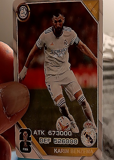 2024 FIFA Karim Benzema Real Madrid #20/69 — front