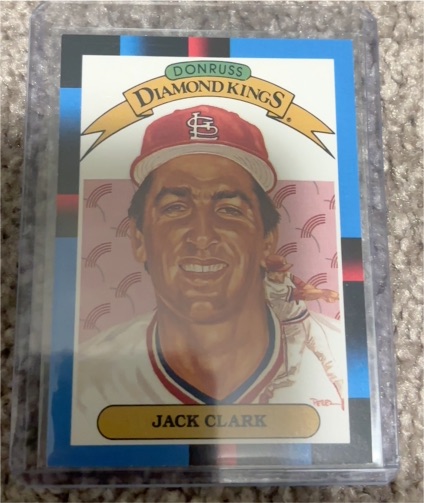 1988 Donruss Diamond Kings #15 Jack Clark — front