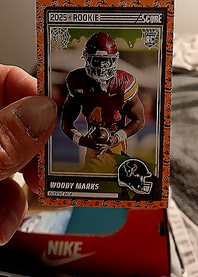 2025 Panini Score-A-Treat #43 Woody Marks — front