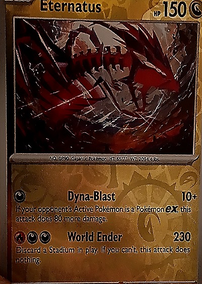 2024 Pokemon Scarlet & Violet Surging Sparks #141 Eternatus — front