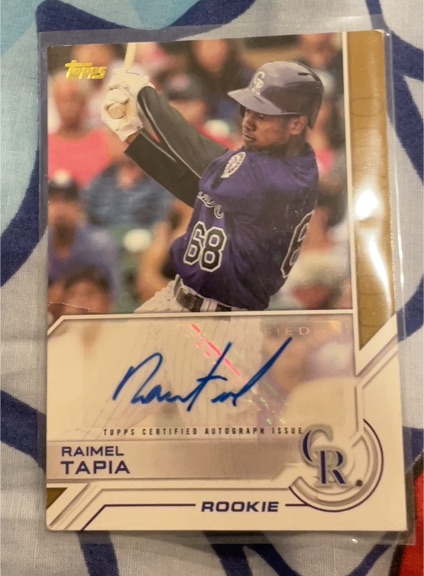 2017 Topps Salute #S-176 Raimel Tapia — front