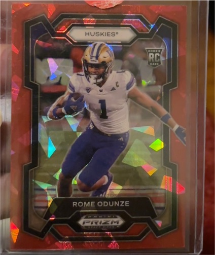 2024 Panini Prizm Draft Picks #111 Rome Odunze — front