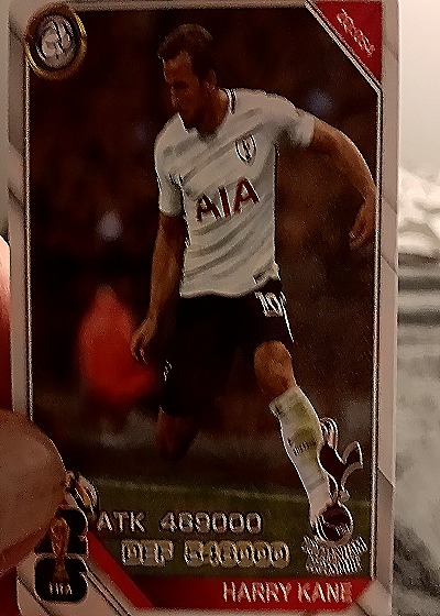 2018 Topps Chrome Premier League #18 Harry Kane — front