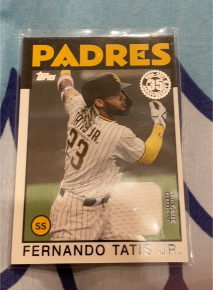 2021 Topps 1986 Topps Baseball 35th Anniversary #86B-100 Fernando Tatis Jr — front