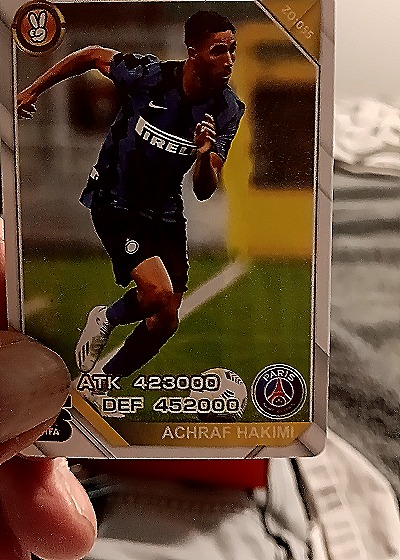 2023-24 Topps UEFA Champions Achraf Hakimi #70 — front