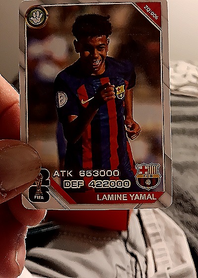 2023 Panini Donruss FIFA Soccer #20/006 Lamine Yamal — front