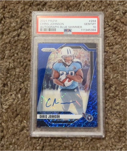 2024 Panini Prizm #284 Chris Johnson — front