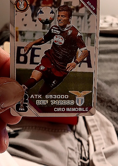 2014 Panini Footballers #ZQ-070 Ciro Immobile — front