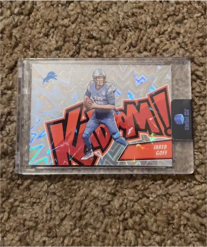 2024 Panini Absolute Kaboom! Horizontal #3 Jared Goff — front