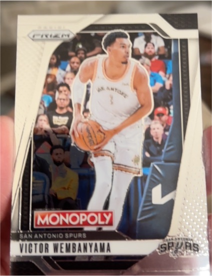 2024-25 Panini Prizm Monopoly #73 Victor Wembanyama — front